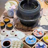 绍兴小桥流水边的围炉煮茶🫖真的好惬意