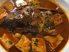 乾隆鱼头烧豆腐-乾隆美食·本帮菜(黄河路店)