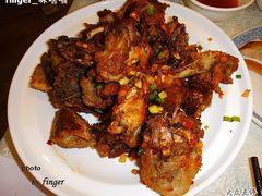 椒盐鸭架超难吃&nbsp;肉柴&nbsp;不入味-金百万烤鸭店(马甸店)