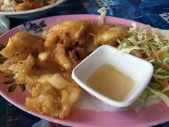 炸鱿鱼-Thiw Soen Seafood Restaurant