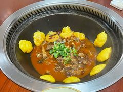 贴饼-柴火东北铁锅炖(鲁班店)