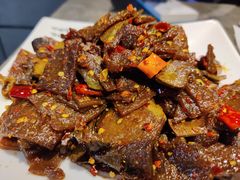 炒锅巴面皮-丁虎子烤肉(国道二店)