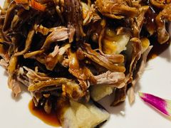 剔骨肉拌茄子-隆喜元鱼汤包·海鲜(中联广场店)