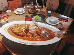 鱼头泡饼-沽上民肴·海鲜锅贴·天津菜(福州道鸿正家园店)