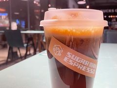苹果冰美式-sugarman espresso素饮糖人高新咖啡工厂