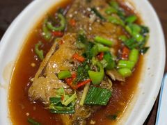 红烧鲳鱼-老杨饭店(万科里店)