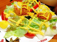 椰丝虾沙拉-米斯特比萨(罗斯福店)