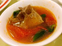 蕃茄猪肝鸡毛菜汤-小实惠嘉(威海路店)