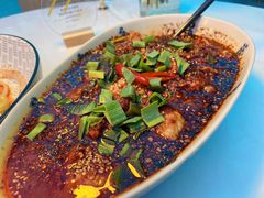 好香的水煮肉片-花开餐厅(环湖中路店)