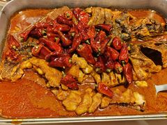 热辣桑巴烤鱼-鱼酷活鱼烤鱼(金桥啦啦宝都店)