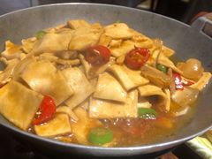 干锅千叶豆腐-梁记粥铺(开元地中海店)