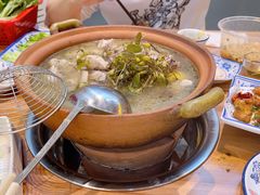 石橄榄炖鸡-洪大厨鸡煲(福田店)