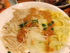 娃娃菜拼金针菇蒜茸-黄寺蒸汽海鲜(黄寺大街店)
