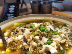 铁锅片片鱼-醉得意·山茶油炒土鸡(福州马尾西堤店)