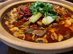 肥肠砂锅（牛蛙需另加）-马头巷·隐庐居·红油大虾(园区店)