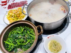 虾酱空心菜-常兴记广东小厨(浦东路店)