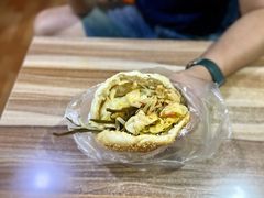 花干夹菜-三兄弟高炉烧饼