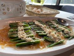 蒜蓉粉丝蒸秋葵-冰火楼(梦泽园店)