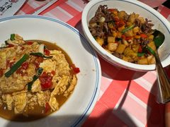 青红椒炒鸡蛋-恰八斗·猛火长沙菜(国贸店)