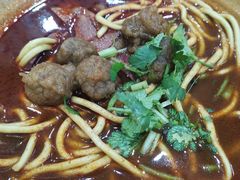 牛肉丸子面特色面-白老三牛肉丸子面(平阳广场店)