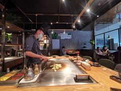 铁板烧操作台-飞阳铁板烧(ME TOWN购物中心店)