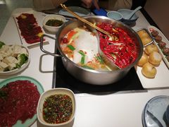 骨汤虫草花锅底-许府牛火锅(信义坊总店)