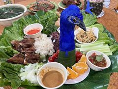 -沐毫傣泐云南菜孔雀宴•手抓饭傣味烧烤(曼听公园店)