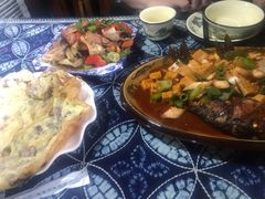 松茸炒火腿-老宅子私房菜馆(大理古城店)