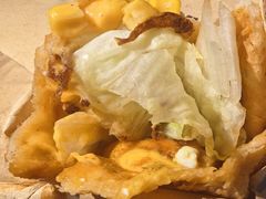 -小红车炸蛋葱油饼