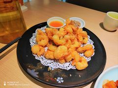招牌炸虾仁-吕氏疙瘩汤·海鲜新鲁菜(凯德mall新都心店)