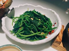 蒜蓉炒番薯叶-原味田园·客家菜·土窑鸡(中航城君尚购物中心店)