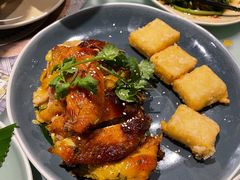 炭烧香茅烧春鸡拼糯米饼-CHINCHIN 青青·泰国料理(万象食家店)