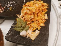 蛋黄焗芋头片-好彩酒楼烤鸭坊