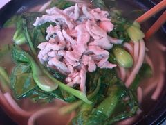 青菜肉丝面-凯丽上海阳春面馆(德仁里店)