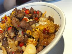 拆骨肉荷包蛋饭-湘语·湖南家常菜(新洲店)