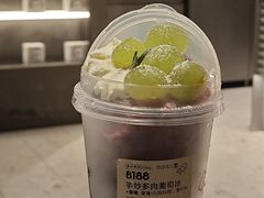 手炒多肉葡萄冰-喜茶(深圳万象城黑金店)