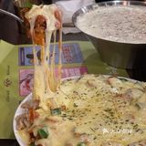 周末又来逛韩国城咯！超鲜鱼饼汤！