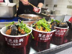 黑色经典臭豆腐-黑色经典臭豆腐·湖南特产(坡子街店)