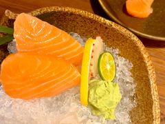三文鱼刺身-魟阳日式料理(庆春店)