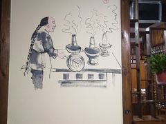 -果松木炭酸菜铜火锅·外婆参鸡汤