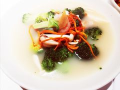 鸡汤西兰花-水天堂西餐厅(绿宝广场店)