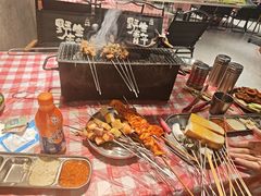 -生火火·地摊小炉子烧烤自助.鲜切牛羊肉(龙湖北城天街店)
