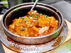 秘制火山黑豆腐-椰庭·椰子鸡·创意玩家(晶耀前滩店)