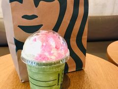 桃红抹茶星冰乐-星巴克(泉州百捷上悦城店)