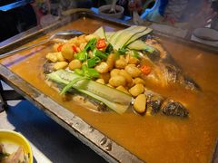 蒜香味凌波鱼-探鱼·鲜青椒爽麻烤鱼(天河优托邦店)