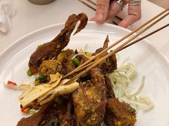 椒盐鸭下巴-白仁仔· 活烤海鲜 宵夜(豫园店)