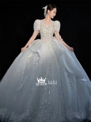 点击看大图 -艾拉·女王婚纱礼服馆