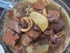 牛血羹-天台徐家小吃