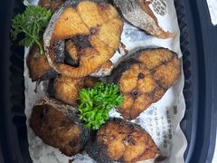 传统熏鲅鱼-连鹭海鲜·海肠捞饭·海胆饭(星海店)
