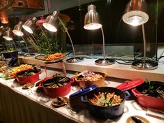 自助取餐区-青岛海泉湾皇冠假日度假酒店-天海日餐厅